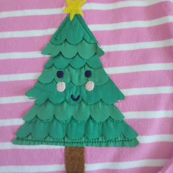 ♥️EUC♥️ BODEN GIRLS HOLIDAY TOP - Picture 4 of 10